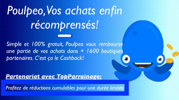 poulpeo réductions codes promos