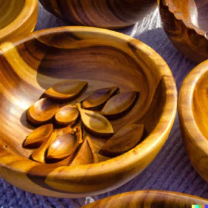 The Simply Chic Wooden Salad Bowl: Elevate Your Salad Game with Premium Craftsmanship