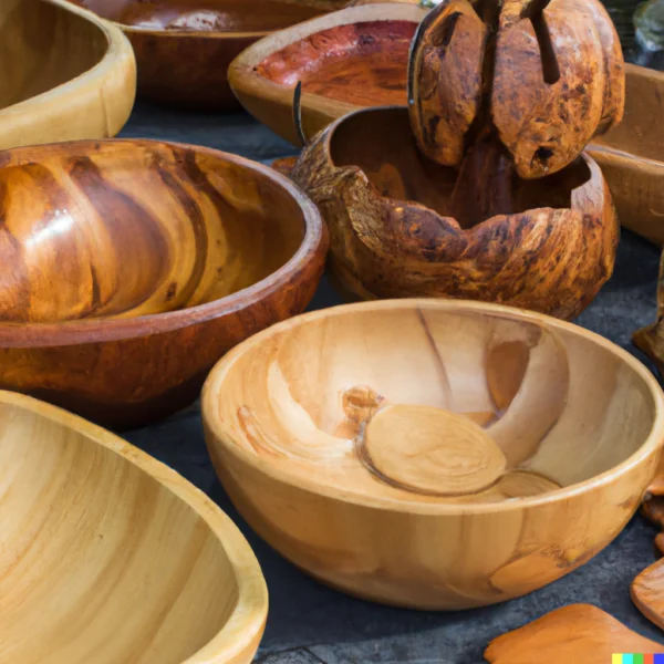 The Simply Chic Wooden Salad Bowl: Elevate Your Salad Game with Premium Craftsmanship