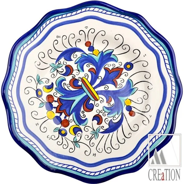 Vibrant Visions: Hand-painted Ceramic Plates and Bowls from Tunisia