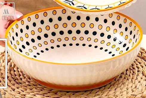 Each bowl is sold separately, giving you the flexibility to purchase as many or as few as you need for your table setting. Whether you're looking to add a pop of color to your morning cereal or serving up a warm bowl of soup, these bowls are perfect for all occasions and are sure to become a staple in your kitchen.